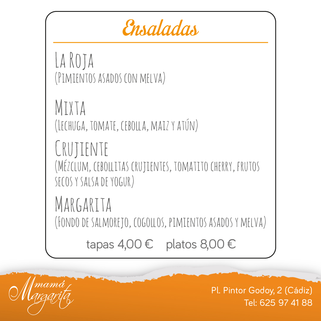 Taperia Mamá Margarita Photo Menu 7