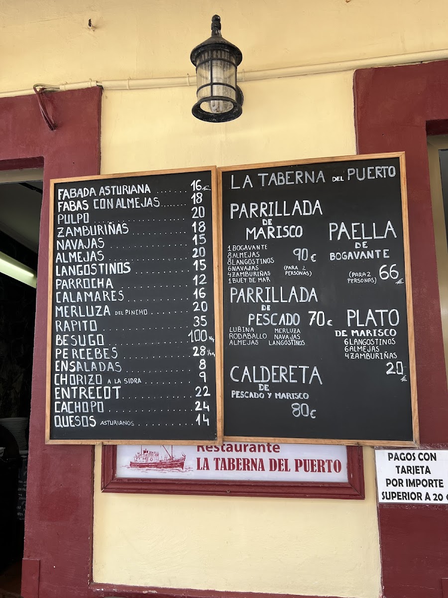 La Taberna del Puerto Photo Menu 2