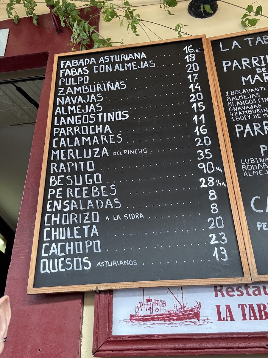 La Taberna del Puerto Photo Menu 3