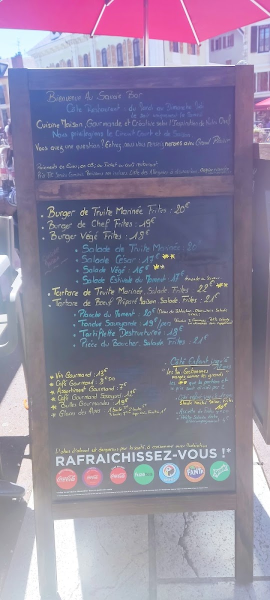 Savoie Bar Photo Menu 3