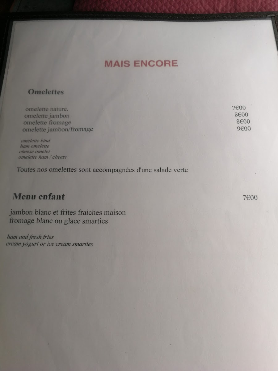 Savoie Bar Photo Menu 6