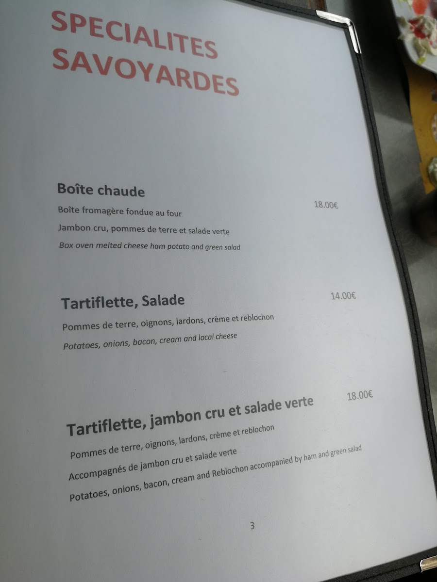 Savoie Bar Photo Menu 8