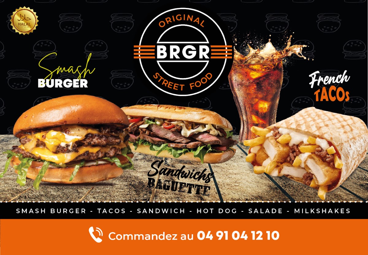 BRGR Original Street Food Photo Menu 3