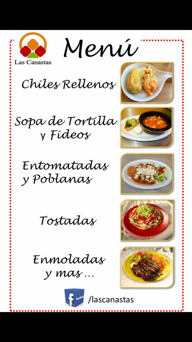 Las Canastas Photo Menu 8