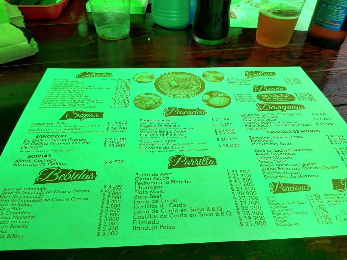 Restaurante Las Hamacas Photo Menu 6