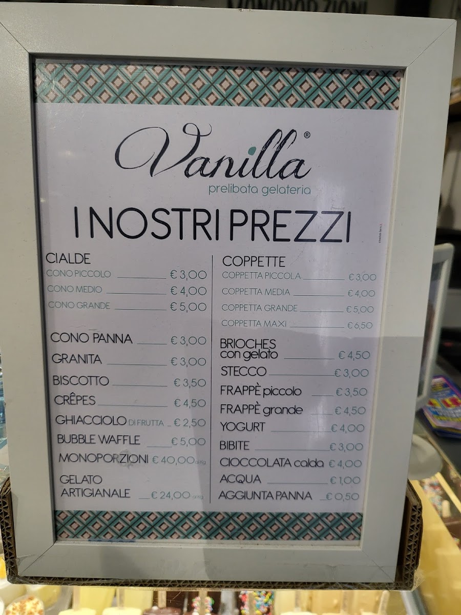 Vanilla Prelibata Gelateria Photo Menu 1