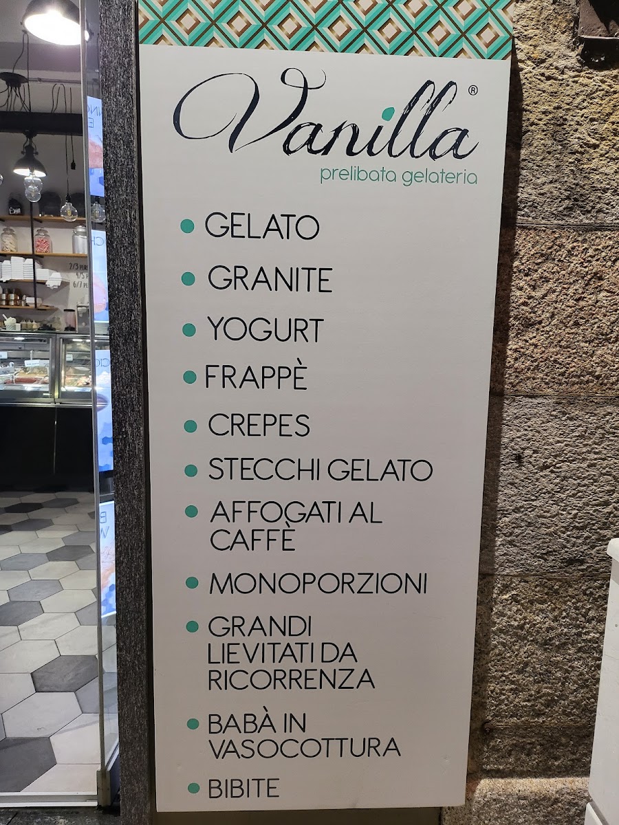 Vanilla Prelibata Gelateria Photo Menu 2