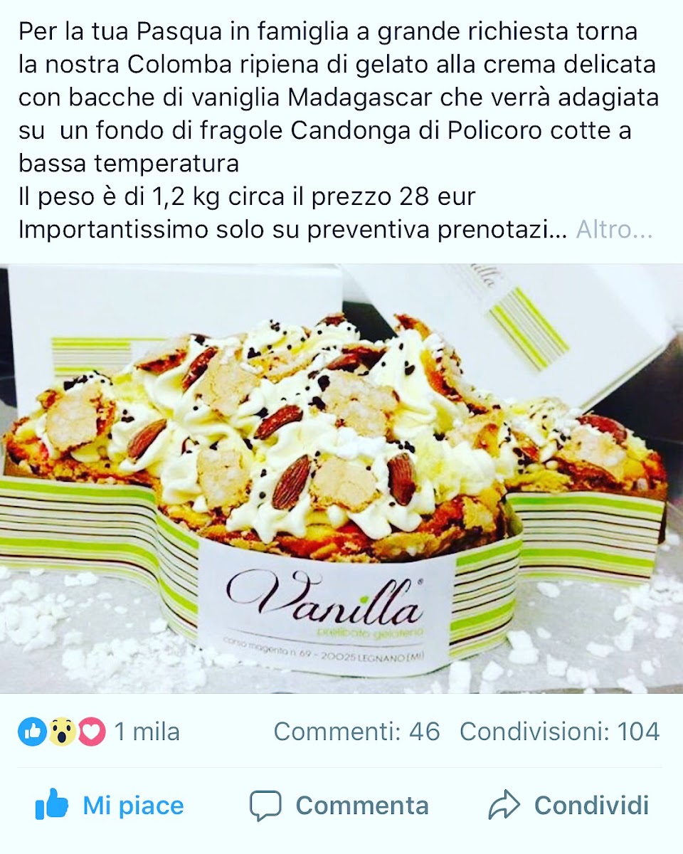 Vanilla Prelibata Gelateria Photo Menu 4