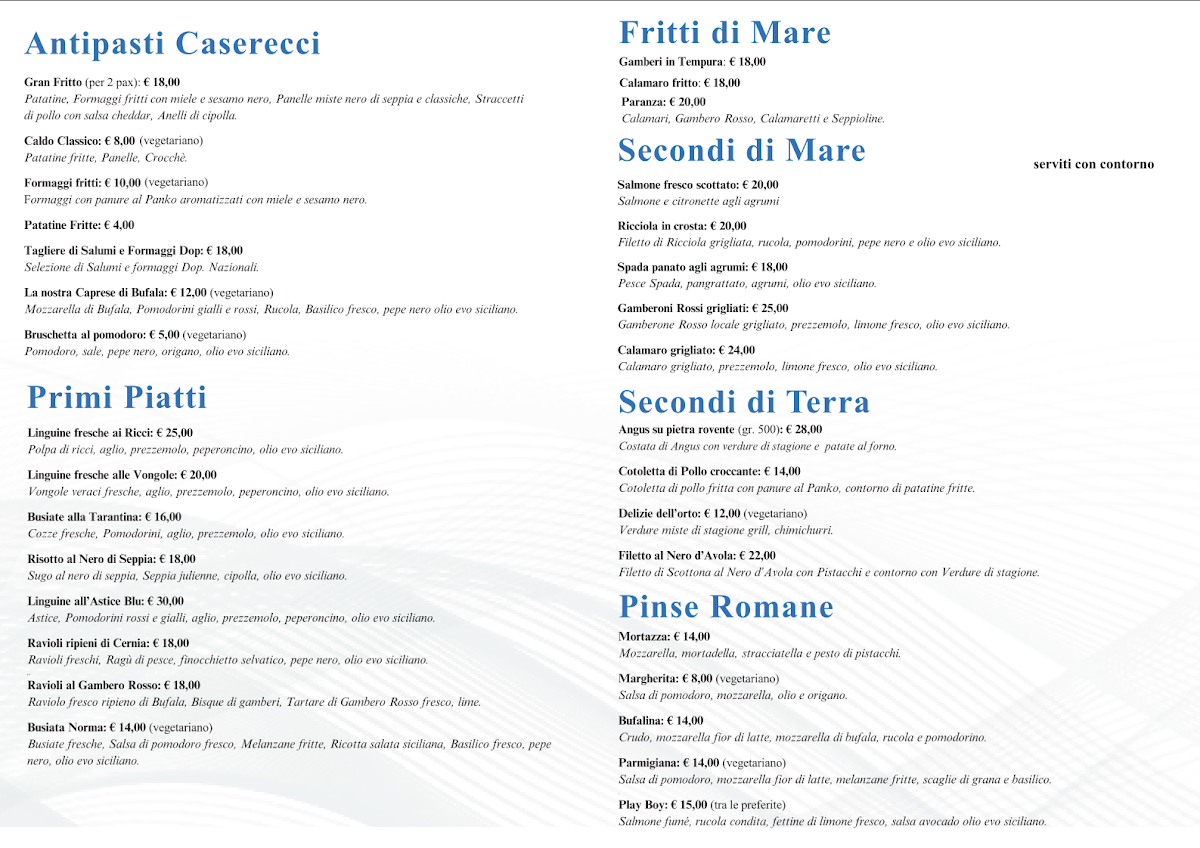 Nordes - 'Ristorante Drinkeria' Photo Menu 1