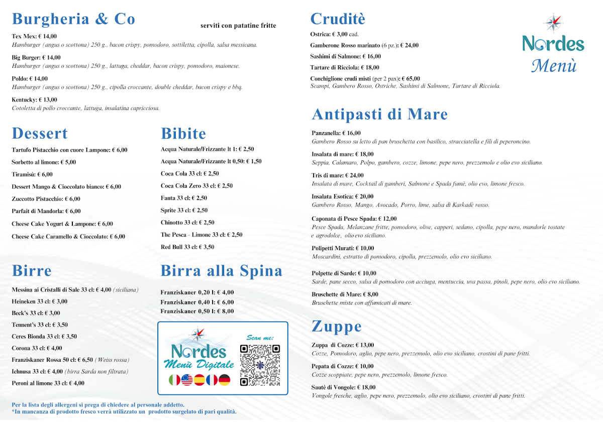 Nordes - 'Ristorante Drinkeria' Photo Menu 2