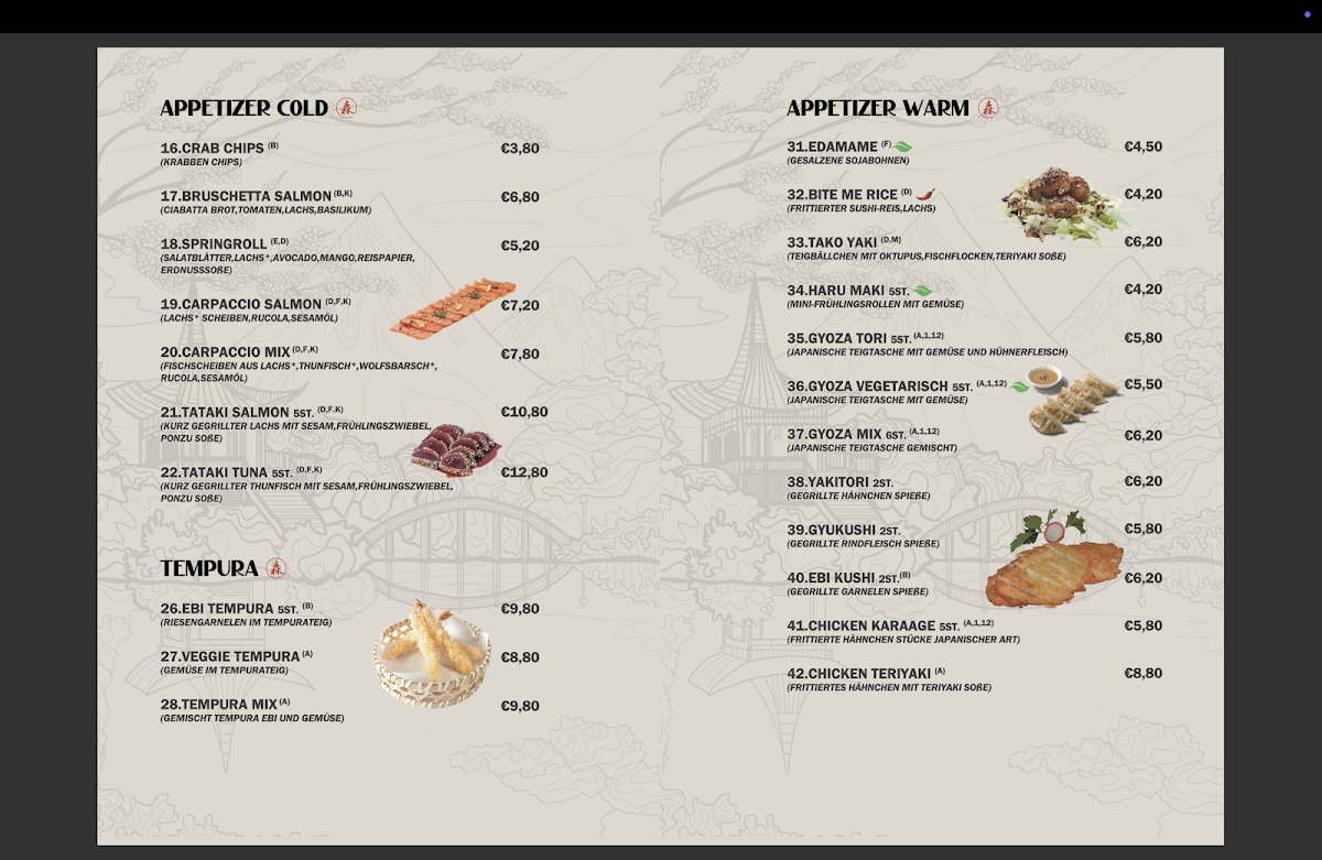 Restaurant Mori Sushi & Ramen Photo Menu 7