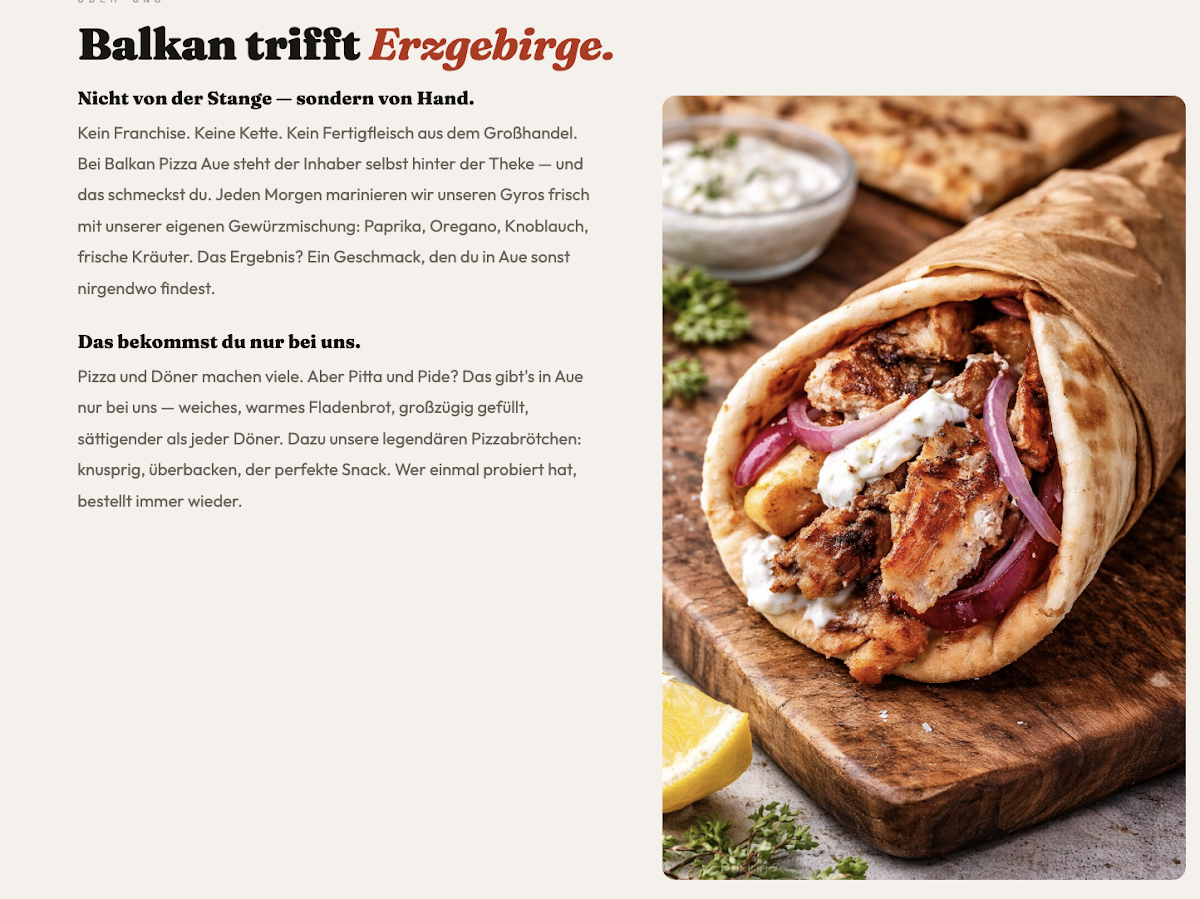 Balkan Pizza Aue Photo Menu 6