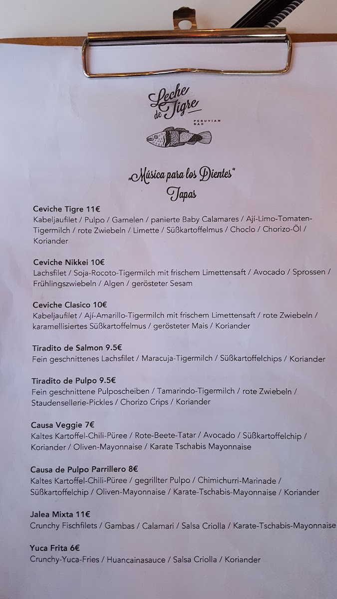 Tigre Photo Menu 1