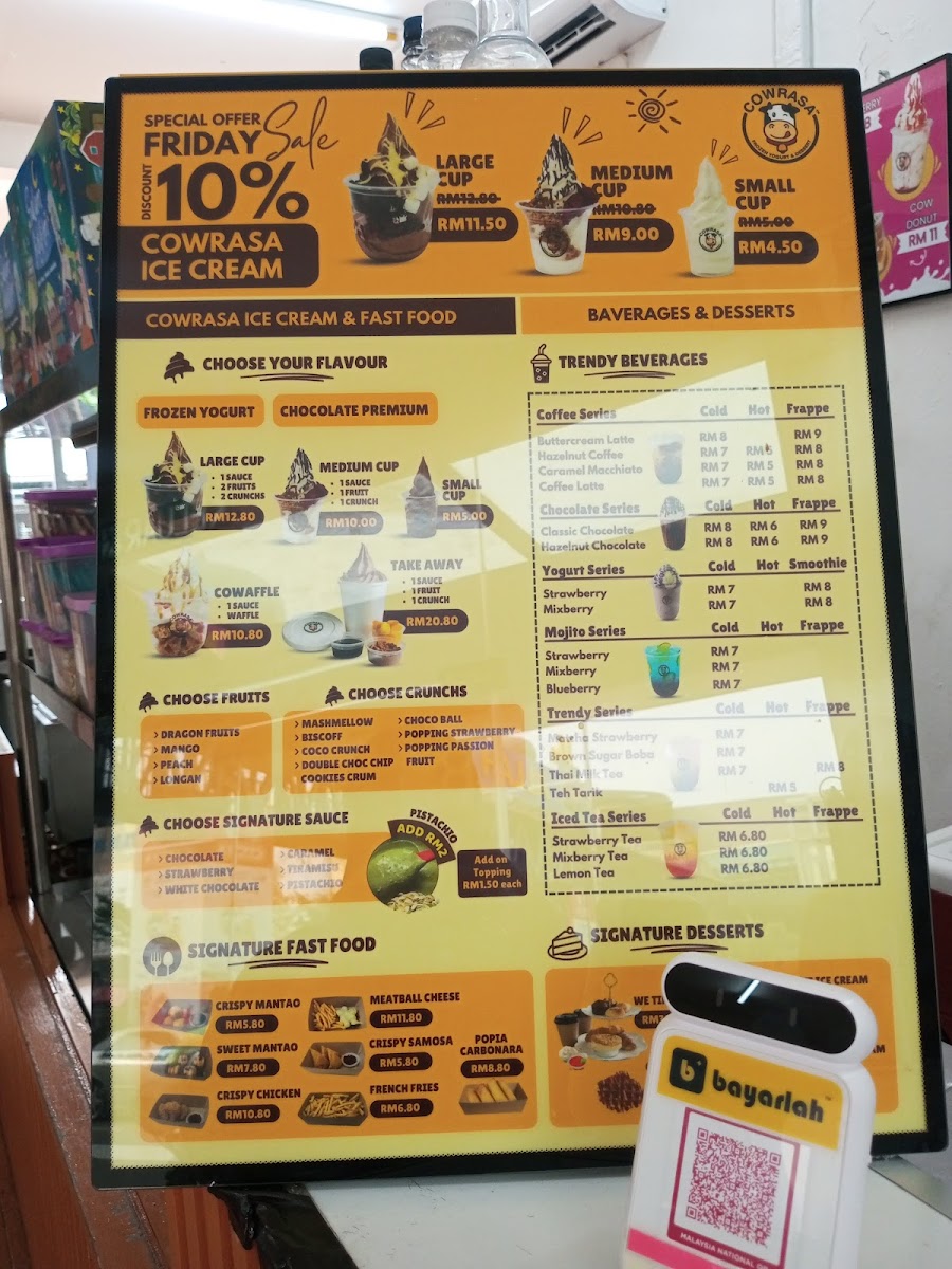 Cowrasa @ AEON Ayer Keroh Photo Menu 1