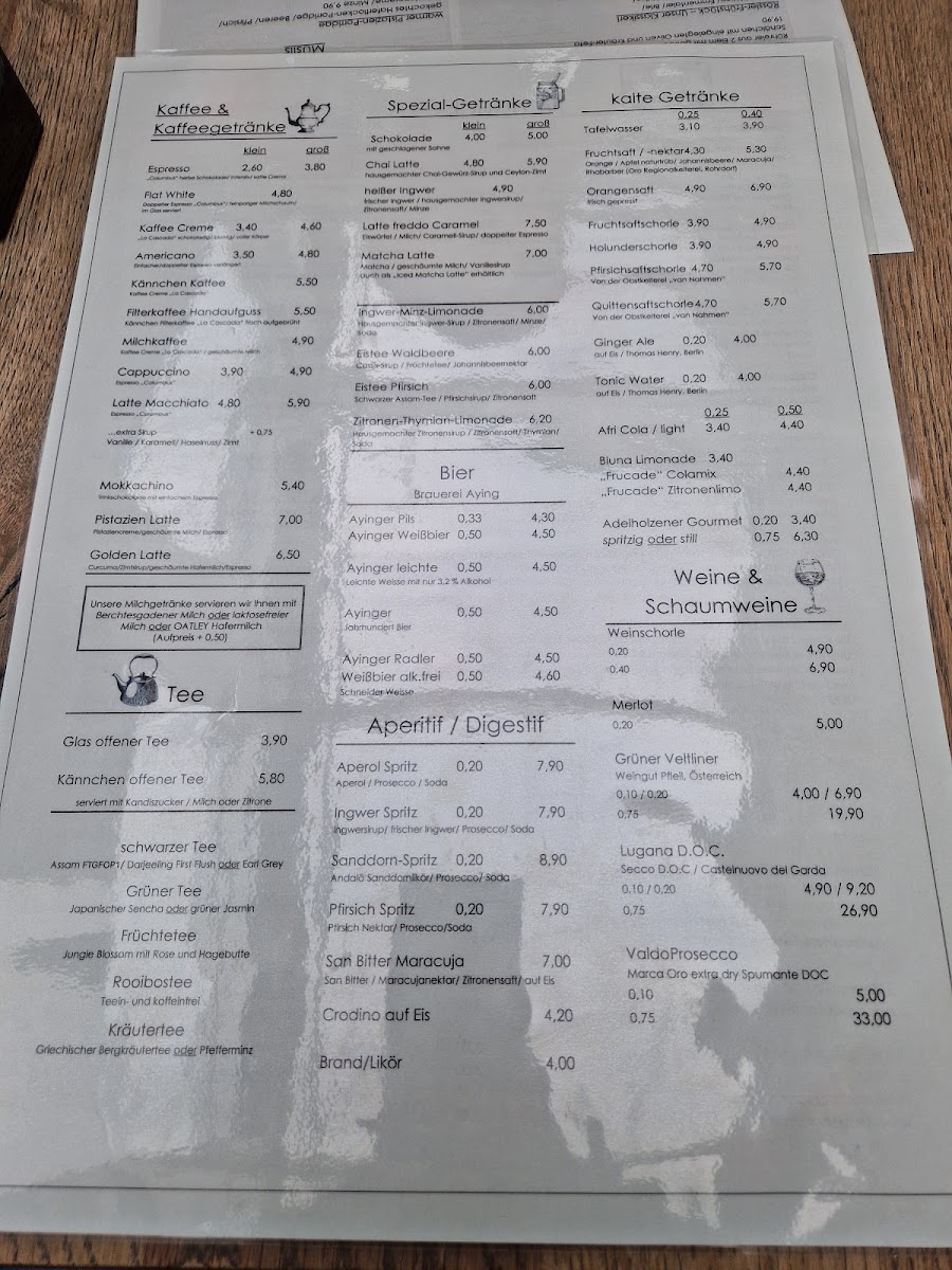 Cafe Rössler Photo Menu 2
