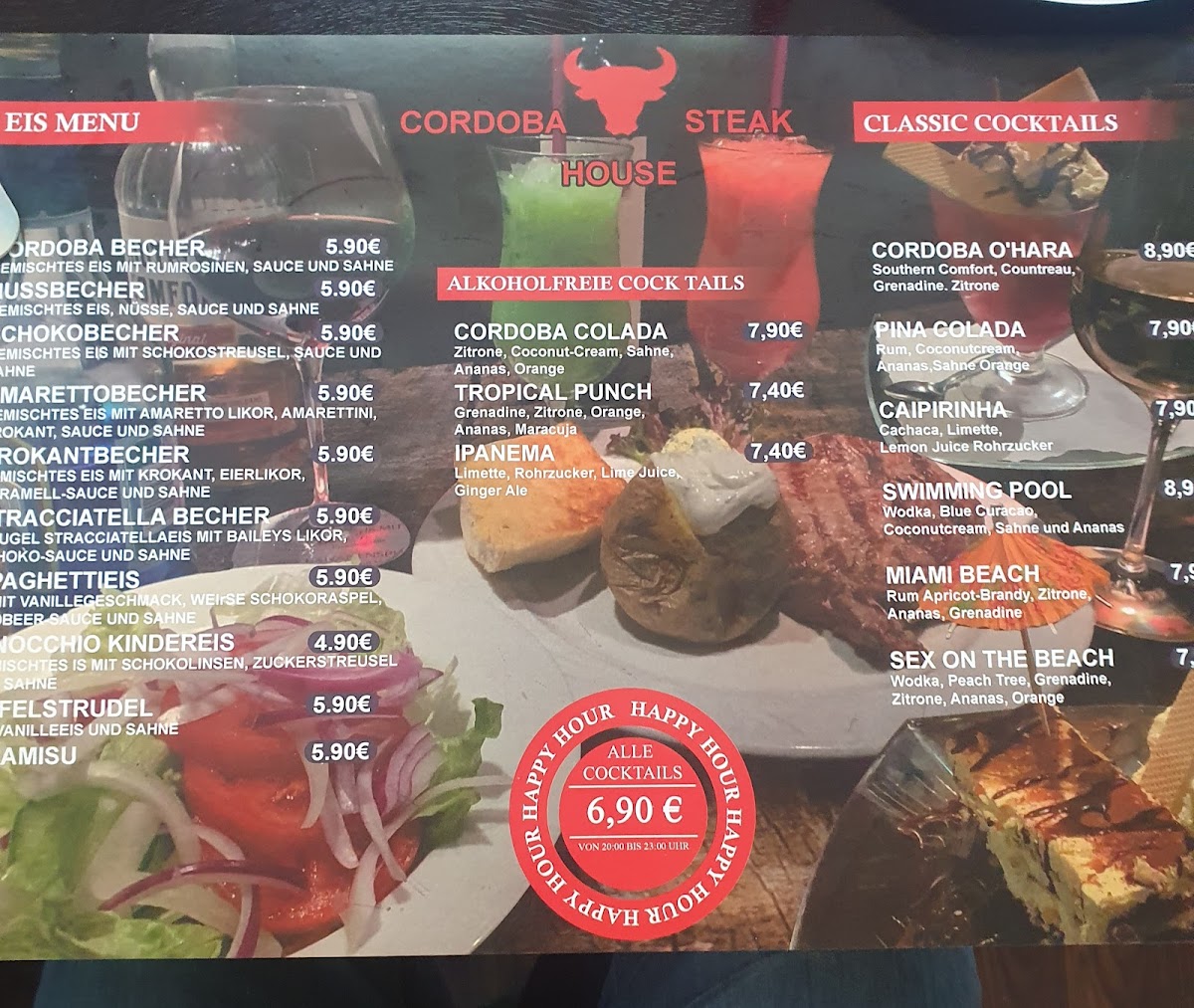 Cordoba Photo Menu 2