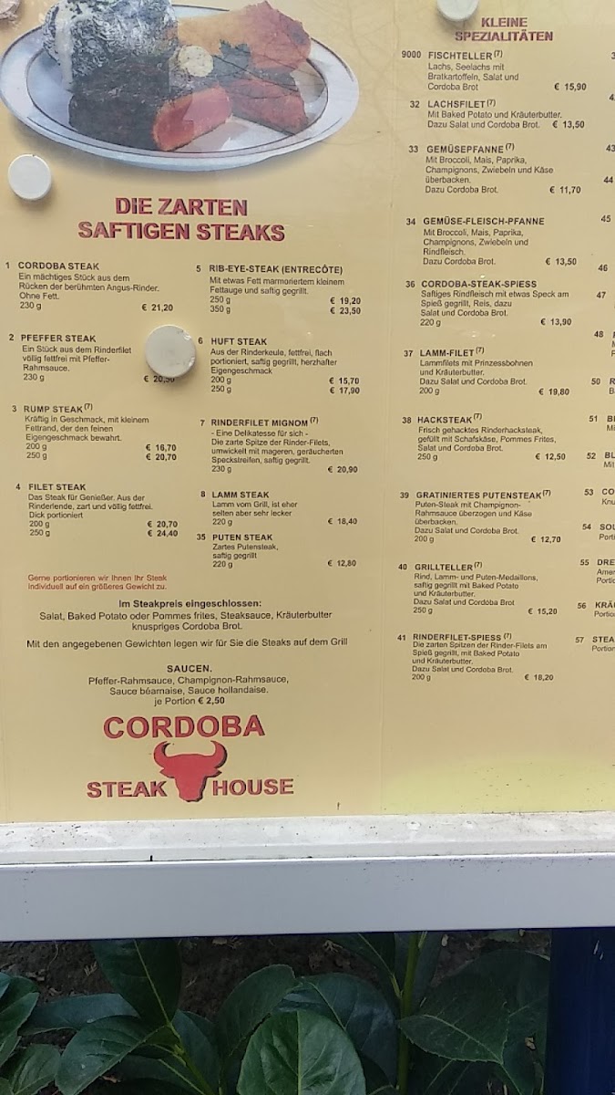 Cordoba Photo Menu 9