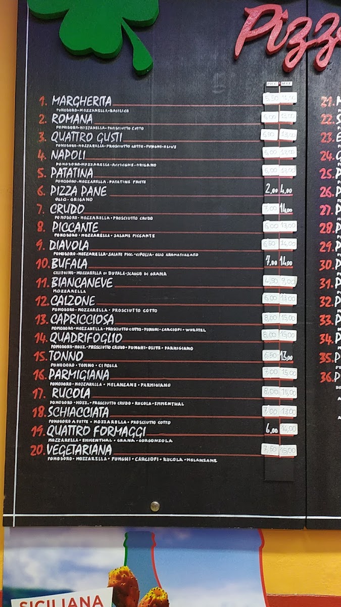 Al Quadrifoglio Photo Menu 3