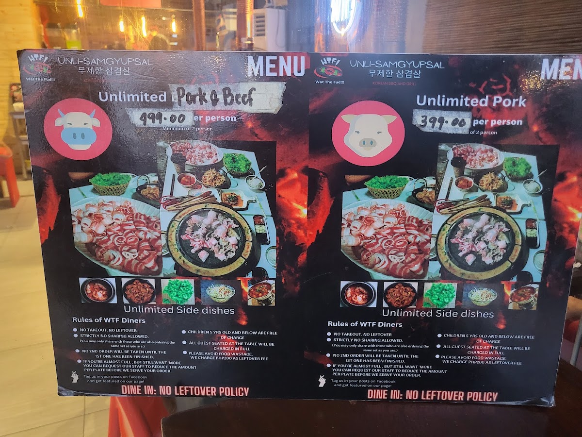 WTF - Wat The Fud Photo Menu 7