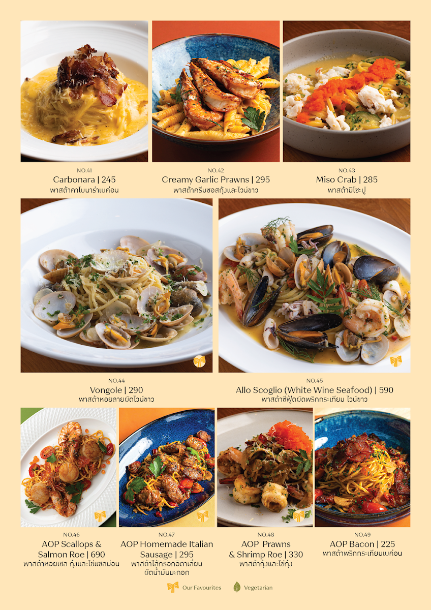 Penne Italian Home Cook Photo Menu 3