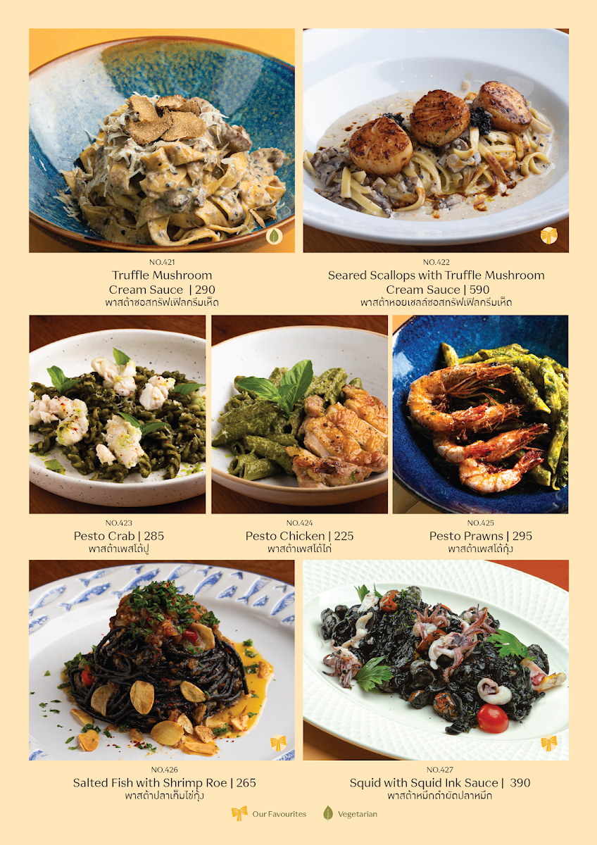 Penne Italian Home Cook Photo Menu 6