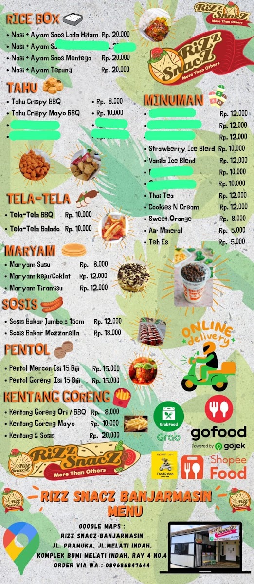RiZz SnacZ BANJARMASIN Photo Menu 2