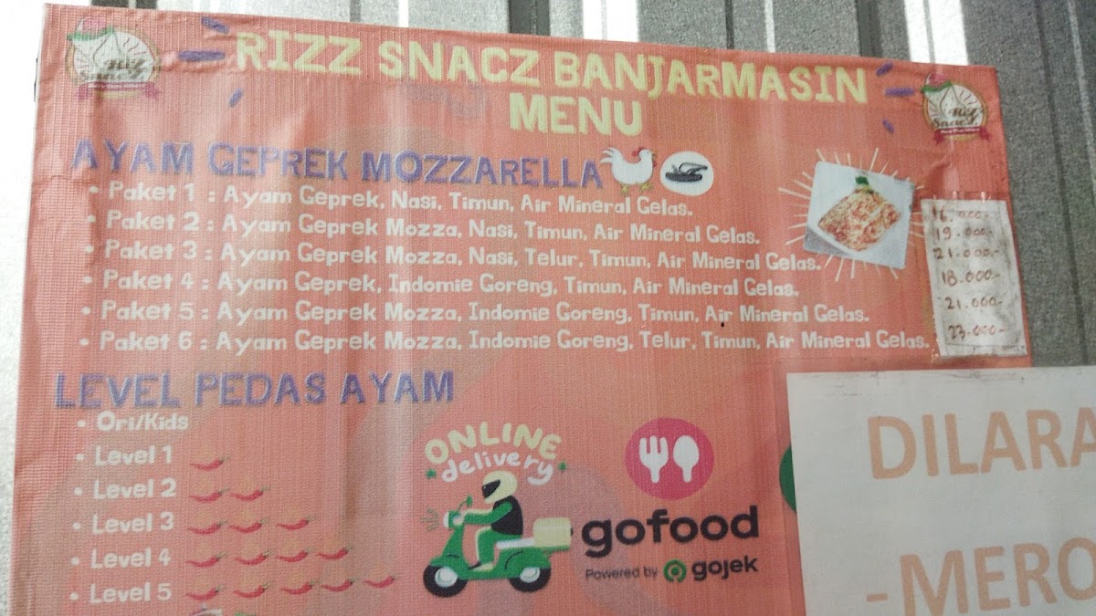 RiZz SnacZ BANJARMASIN Photo Menu 4