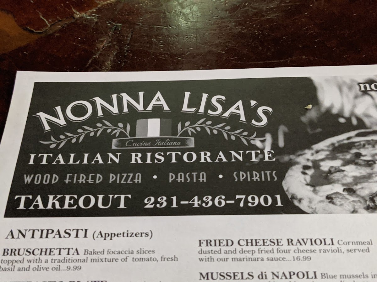 Papa Zo's Pizza Photo Menu 1