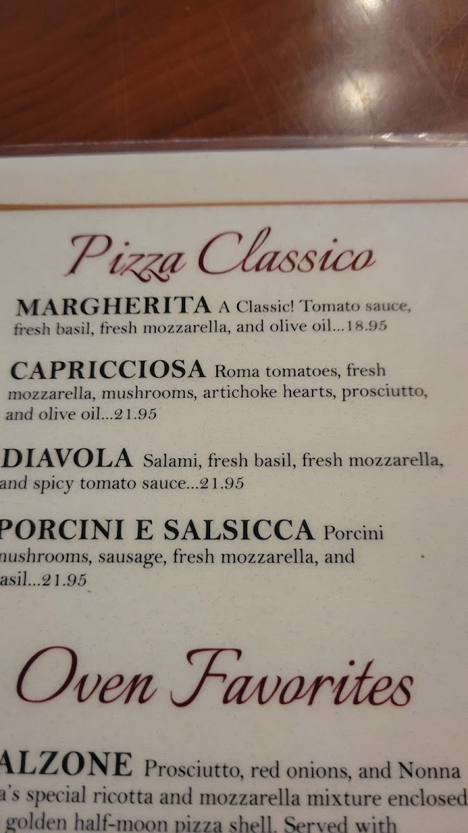 Papa Zo's Pizza Photo Menu 2