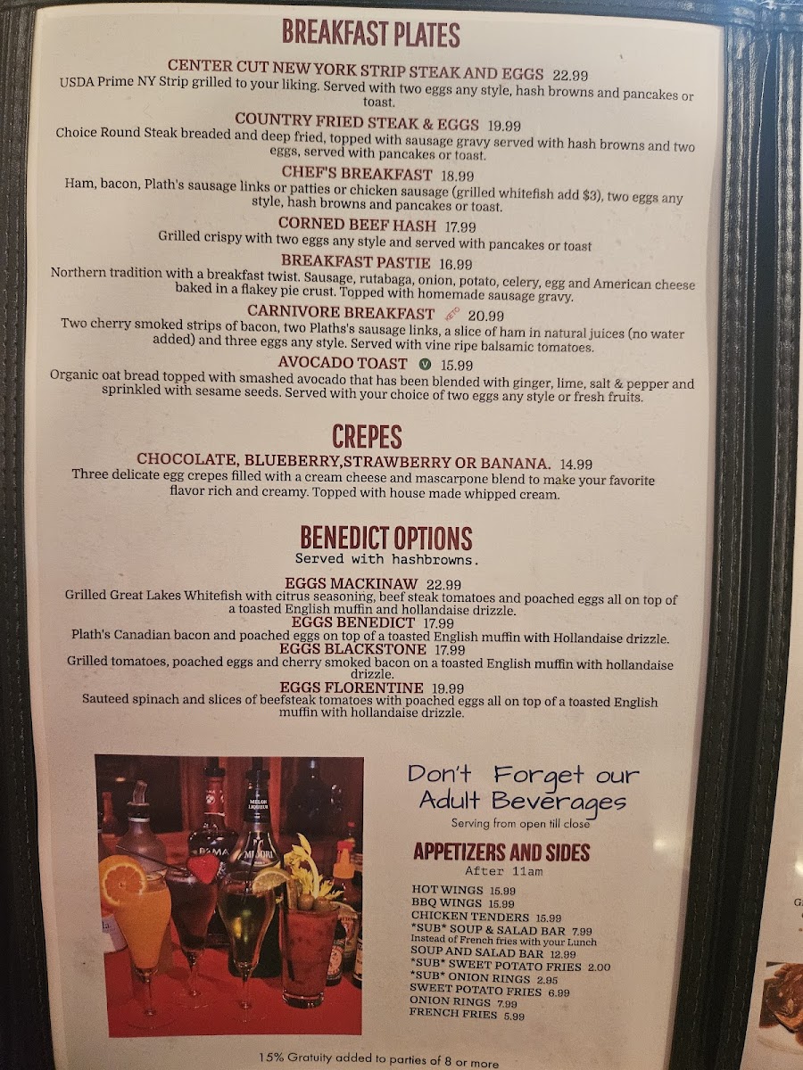 Pancake Chef Photo Menu 5