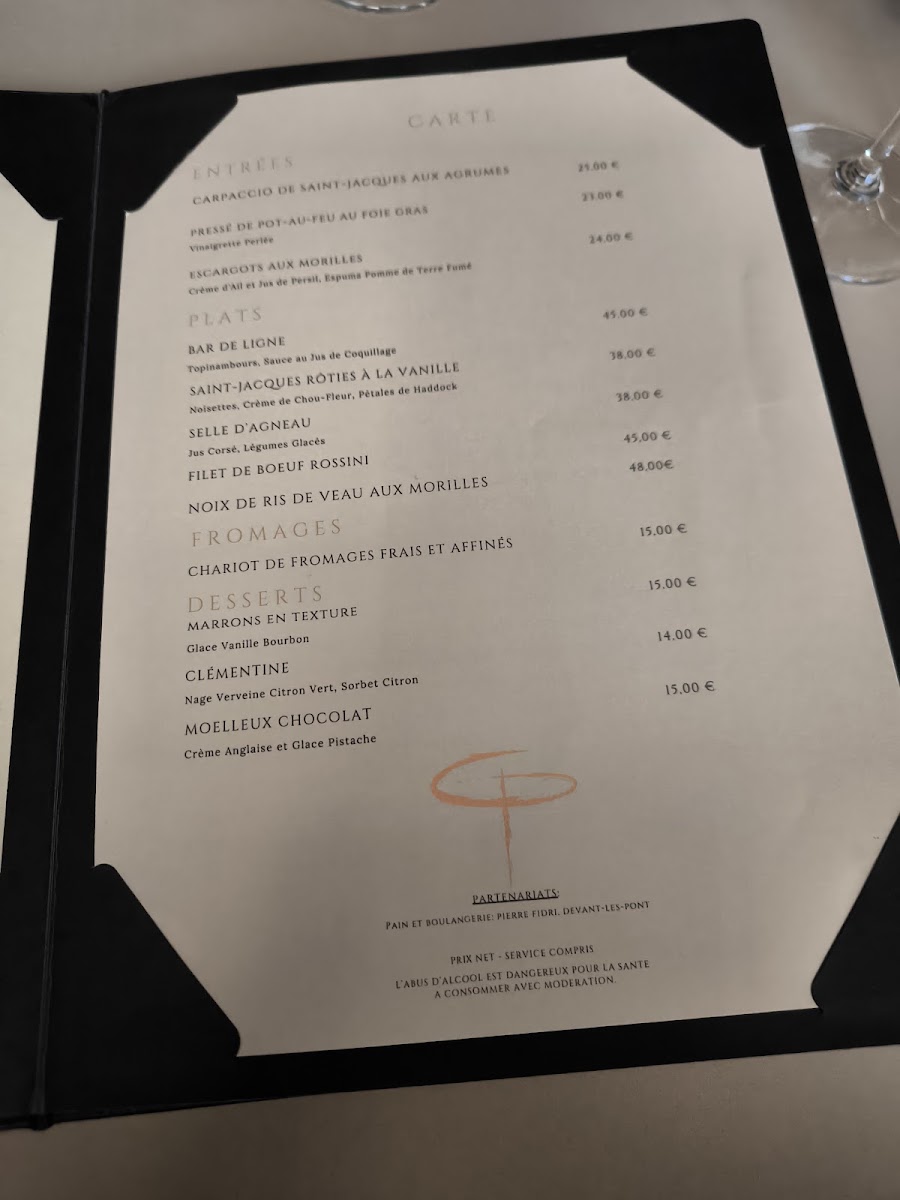 Restaurant Chez Pierre Photo Menu 2