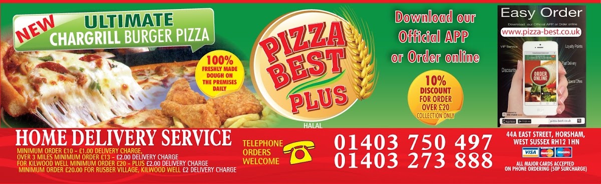 The Best Pizza & Kebab Photo Menu 1