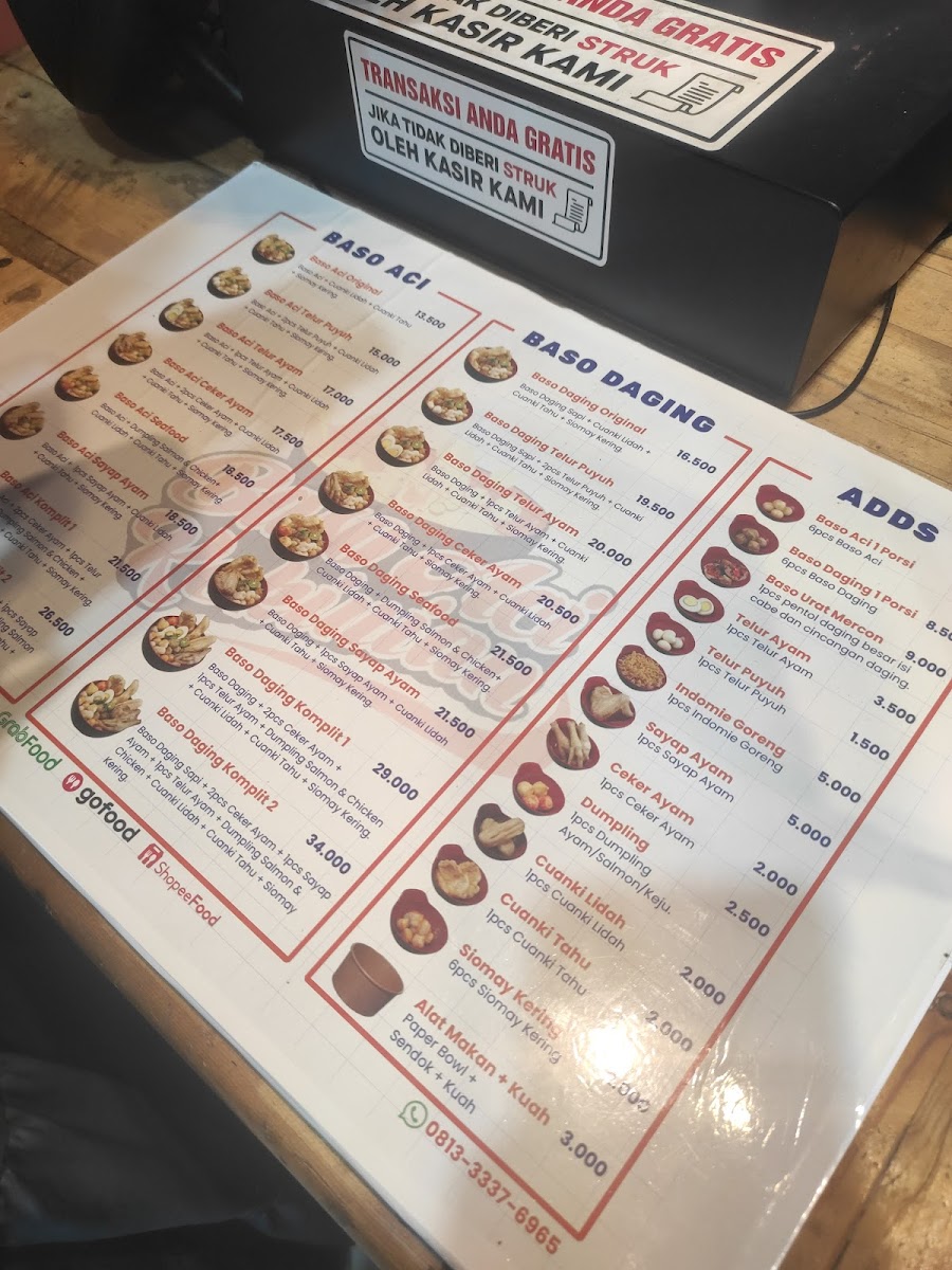 Bakso Aci Kekinian Photo Menu 4