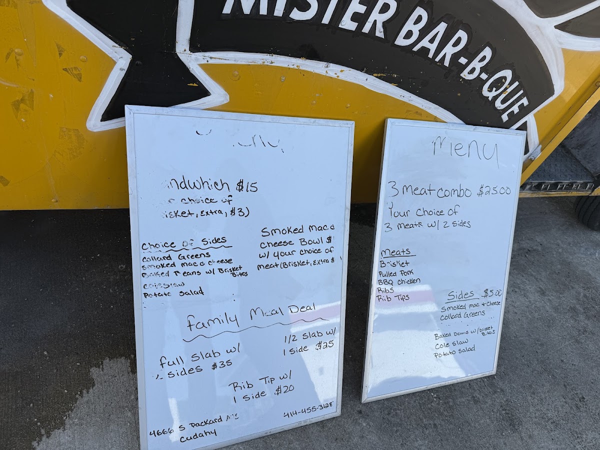 Mister Bar-B-Que Photo Menu 5