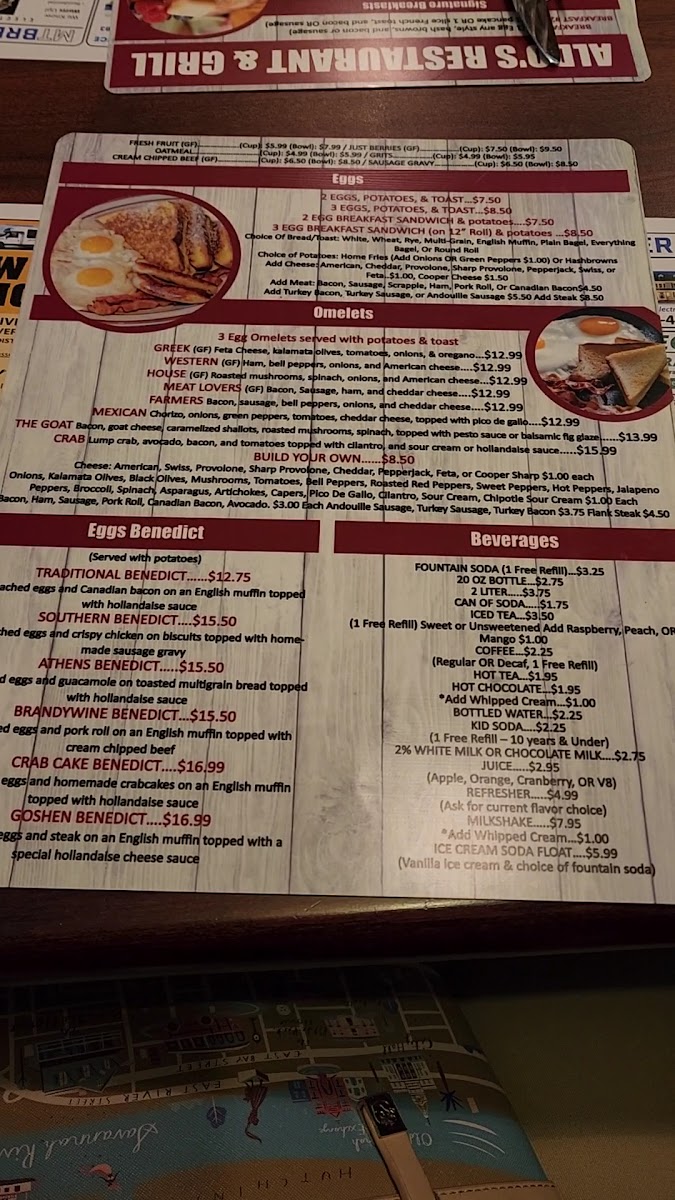 ALDO'S RESTAURANT & GRILL Photo Menu 1