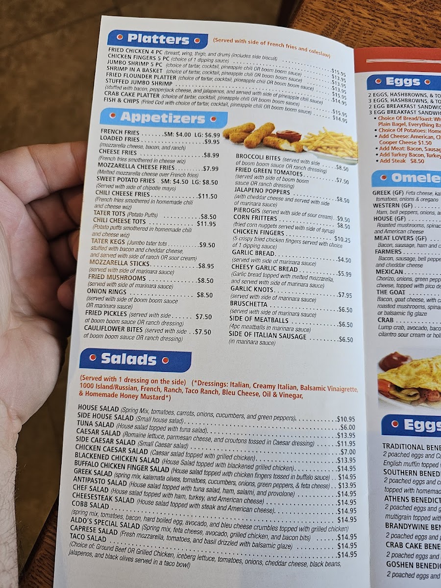 ALDO'S RESTAURANT & GRILL Photo Menu 4