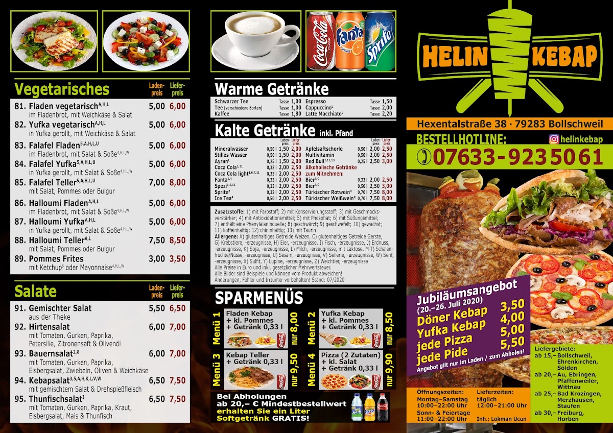 Helin Kebap Photo Menu 2