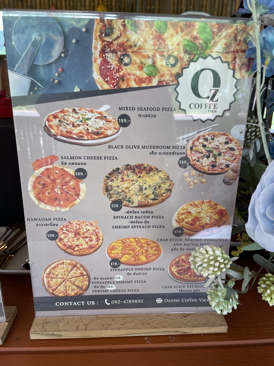 OZone Coffee View Chiang Rai Photo Menu 2