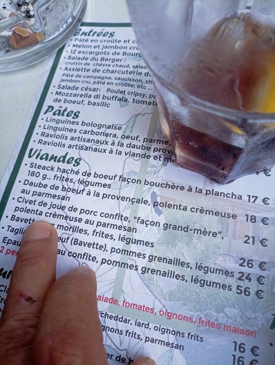 Le Grand Saule Photo Menu 3