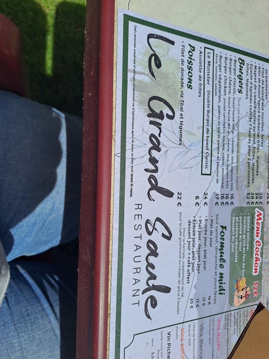 Le Grand Saule Photo Menu 8