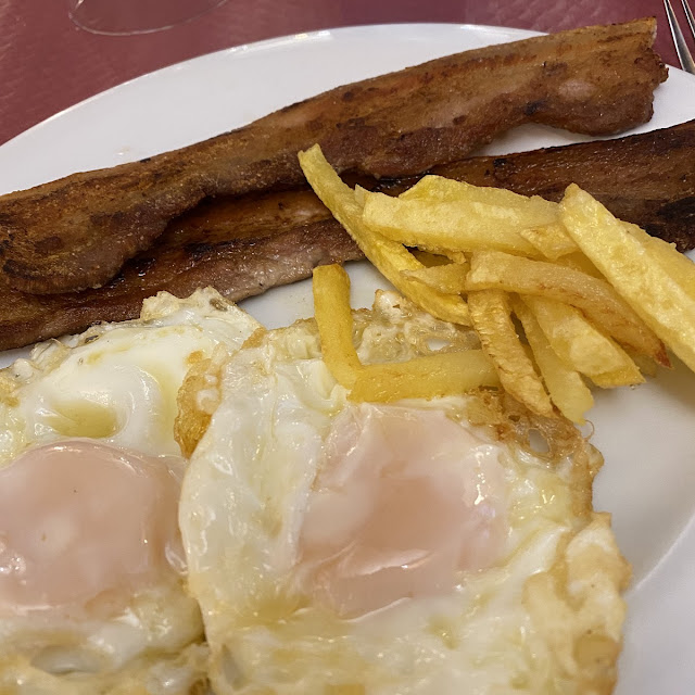 Huevos Con Panceta Y Patatas