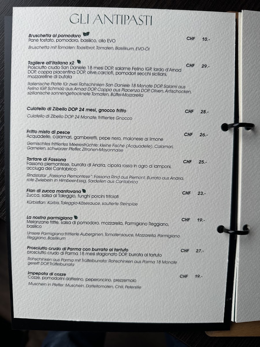 E'cco restaurant Photo Menu 10
