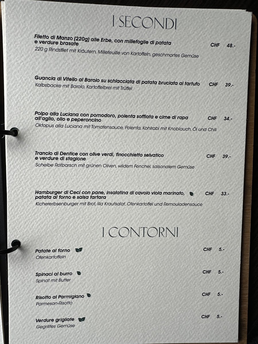 E'cco restaurant Photo Menu 5