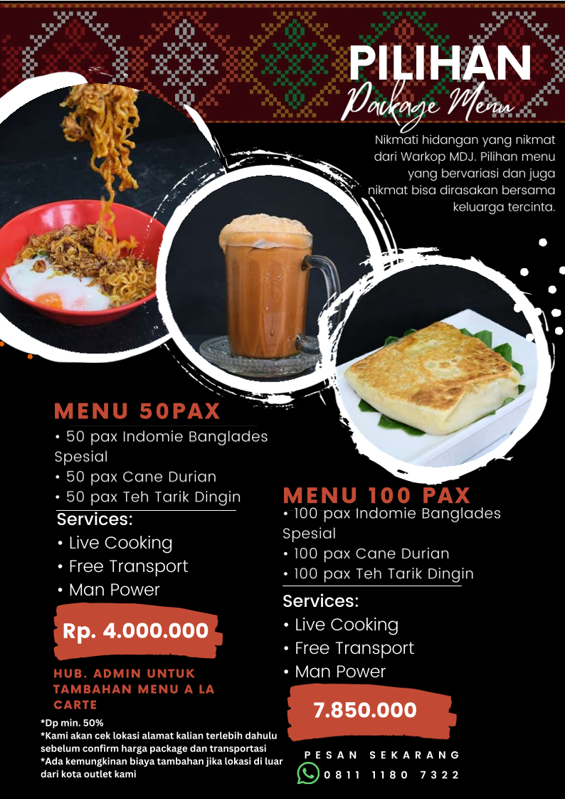 Warkop Medan di Jakarta Photo Menu 1