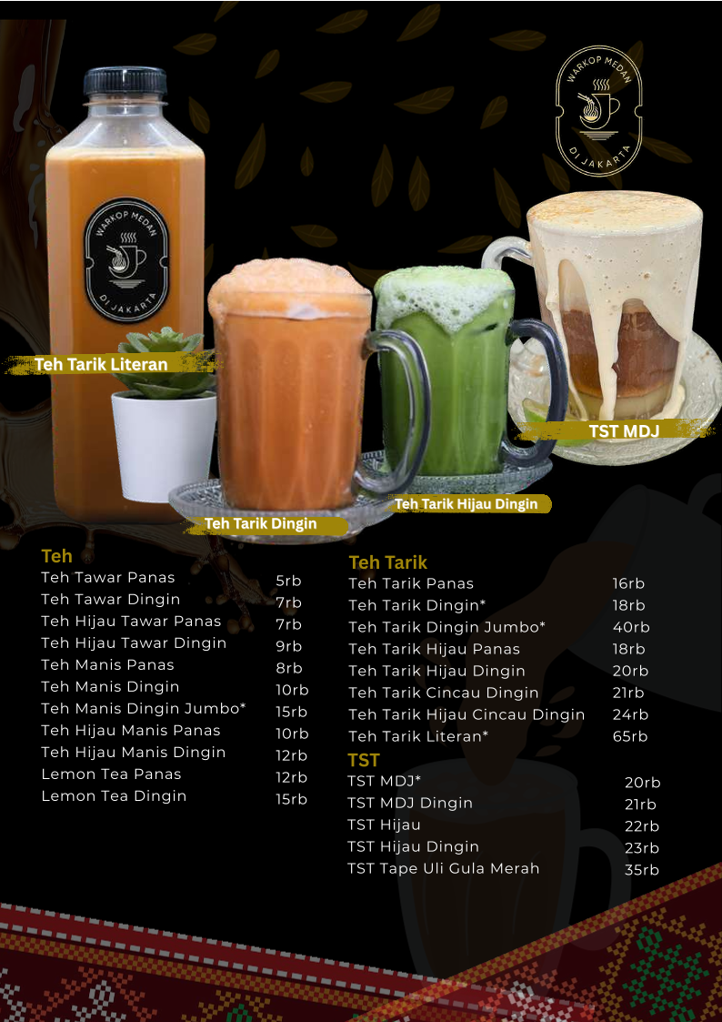 Warkop Medan di Jakarta Photo Menu 4