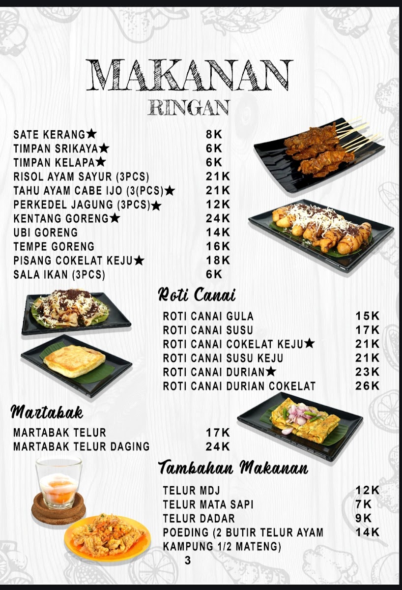 Warkop Medan di Jakarta Photo Menu 8
