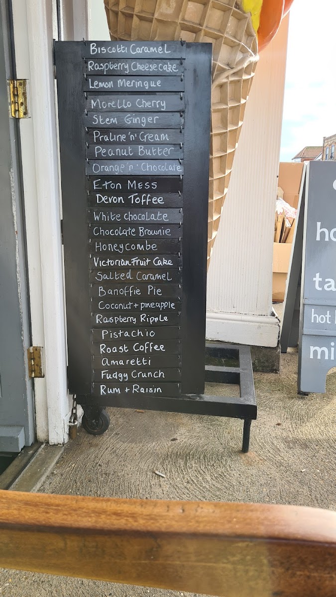 Ives Ice Cream Parlour Photo Menu 3