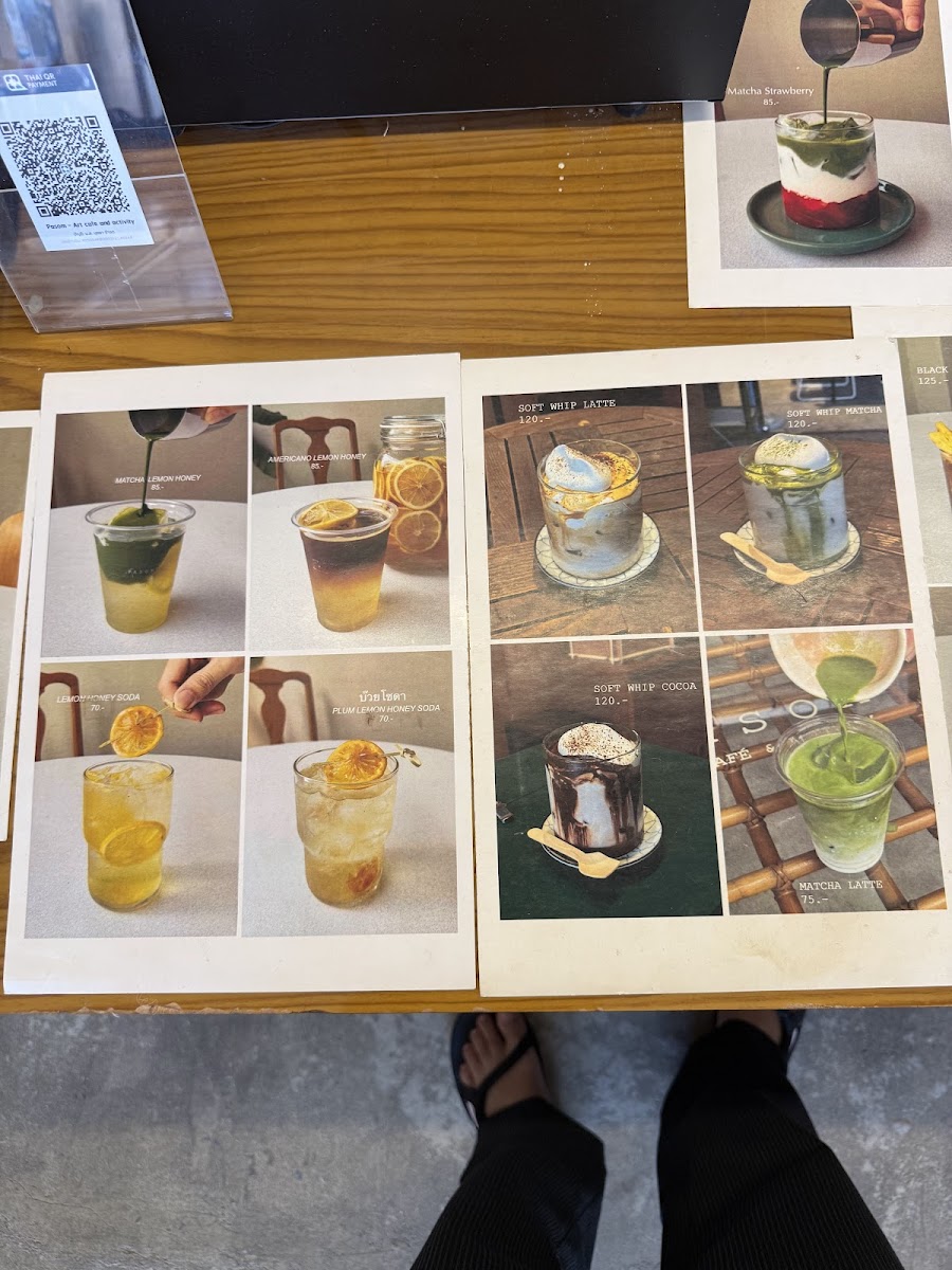 Pasom - Art cafe and activity. Photo Menu 3