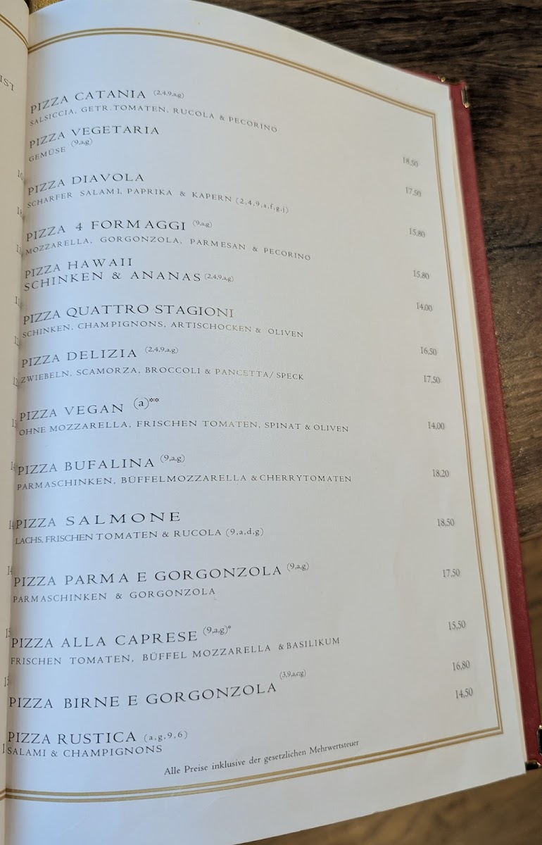 Delizia Ristorante & Weinbar Photo Menu 2