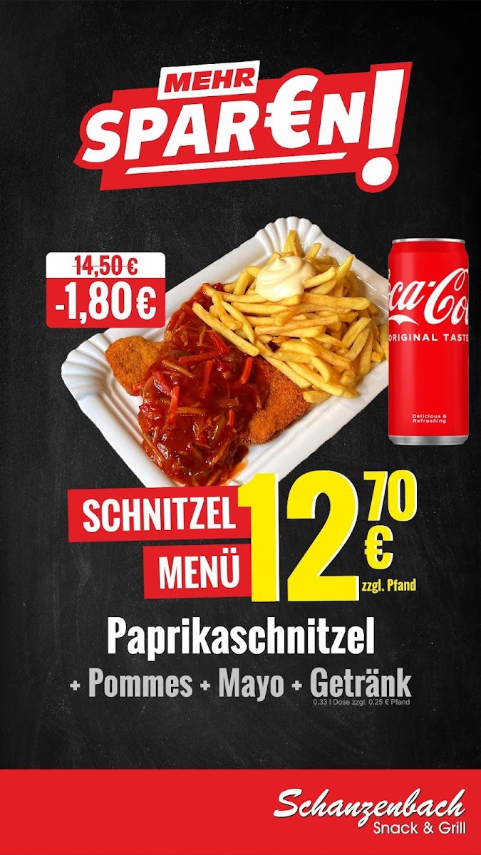 Schanzenbach Photo Menu 1